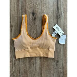 Women's Active Seamless Colorblock active wear sports bra size small